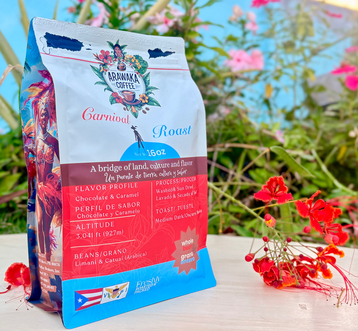 Premium Specialty Puerto Rican Arabica Coffee – Medium Dark Roast |Whole Bean| Fresh Roasted to Order